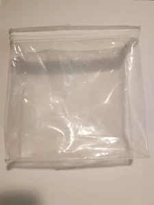 Clear Vinyl Zippered Bed-Sheet Storage Bags 9x9x3 Inch - Picture 1 of 4