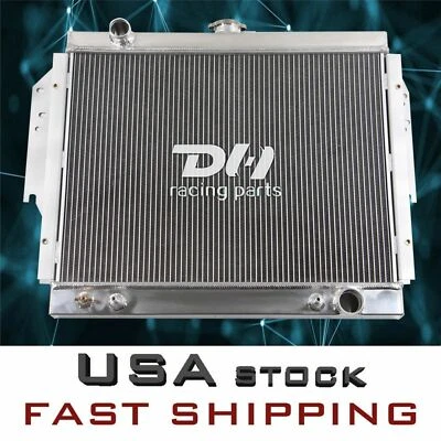 Radiador 3 filas para Dodge D/W 150 250 350 Ramcharger 1979-93 5,2 L 5,9 L V8 aluminio Foto 1 de 4
