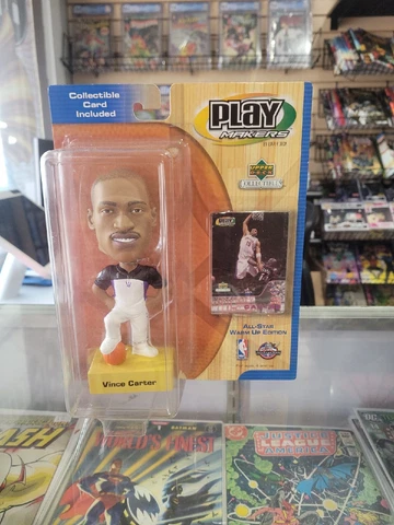 UpperDeck All-Star 2001 Vince Carter Bobblehead-Warm-up Edition-Damaged package Cover
