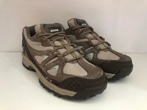 New Balance 606 Trail Hiking Shoes Brown/Blue WW606BR2 -  Women 7 - Gently Worn - Picture 1 of 9