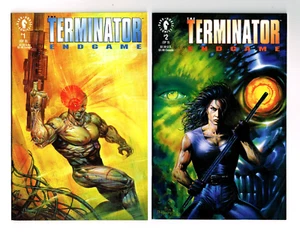 TERMINATOR ENDGAME #1-3 (COMPLETE) 1992 NM+ MOVIE JACKSON GUICE DARK HORSE COMIC - Picture 1 of 4