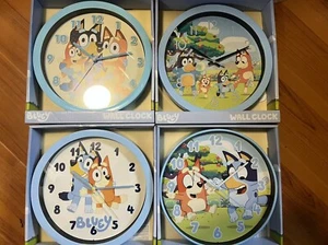 BLUEY & BINGO family analog wall clock 10'' (AA Battery NOT included) - Picture 1 of 5