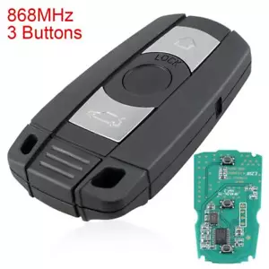 Fit for BMW 1 3 5 6 7 Series X5 X6 Smart Remote Car Key PCF7945 Chip 868MHz US - Picture 1 of 12