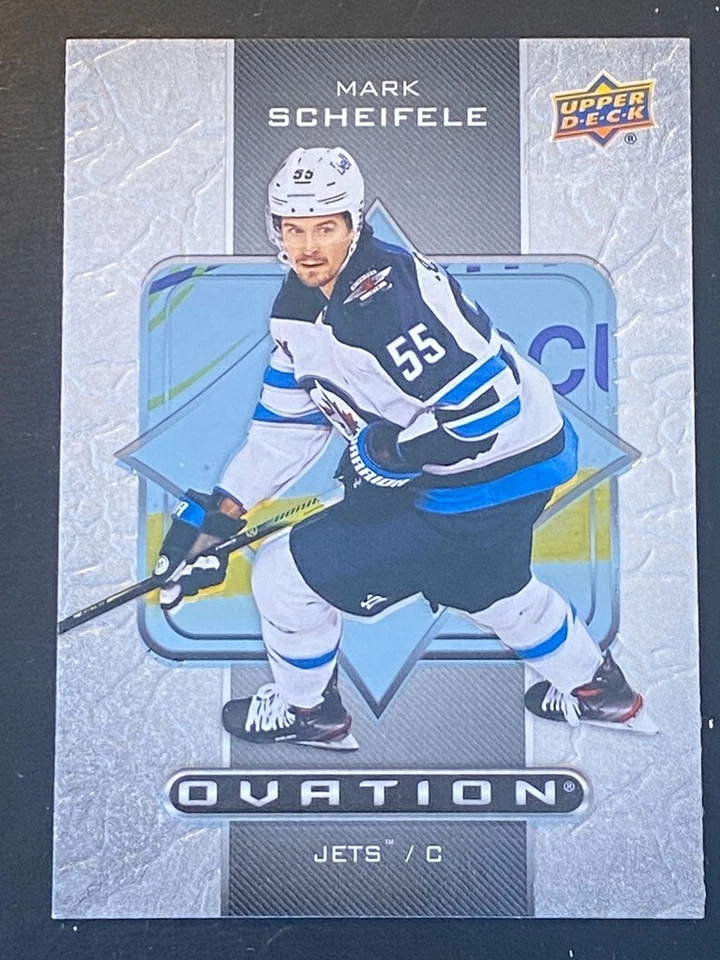 Mark Scheifele 2020-21 Upper Deck Extended Series Ovation Insert #O-18 Winnipeg - Image 1 of 2