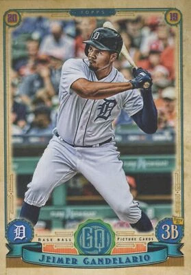 2019 Topps Gypsy Queen #44 Jeimer Candelario - Image 1 of 2