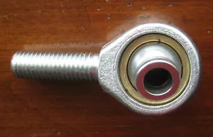 8mm High Angle Spherical Ball Tie Rod End 10mm x 1.50 RH Male Oilite Heim Joint - Picture 1 of 4