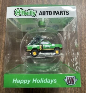 2024 M2 1979 Dodge Power Wagon O'Reilly Auto Part Christmas Ornament 1:64 Diecas - Picture 1 of 2