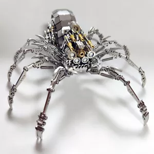 Steel Warlord Spider King, metal assembly model, mechanical insect,Creative toys - Picture 1 of 6