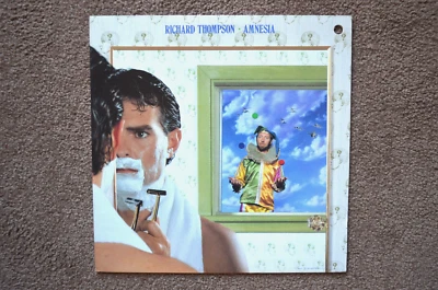 Richard Thompson LP "Amnesia" Capitol (CI 48845) Near Mint - Image 1 of 4