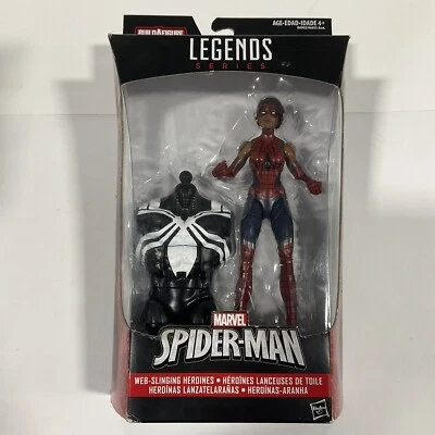 Marvel Legends Spider-Man SPIDER-GIRL Action Figure Hasbro 2016 Space Venom BAF - Image 1 of 4