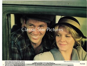 J147 David Carradine Melinda Dillon Bound for Glory 1976 color lobby card