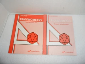 ABEKA Trigonometry Book Lot Quiz Key /Booklet +++ - Picture 1 of 4