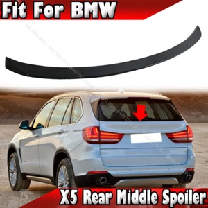 2014-2018 Fits BMW X5 Series F15 5D SUV Rear Middle Trunk Spoiler Painted Black - Foto 1 di 5
