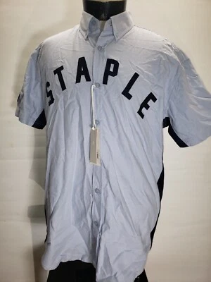 NEW NWT STAPLE Mens XL X-Large Button-up shirt Combine ship Discount - Image 1 of 3