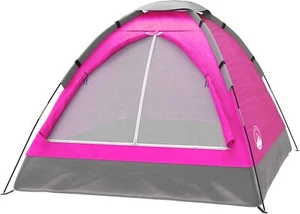 2 Person Camping Tent with Rain Fly and Carrying Bag - Lightweight Outdoor Tent - Picture 1 of 60