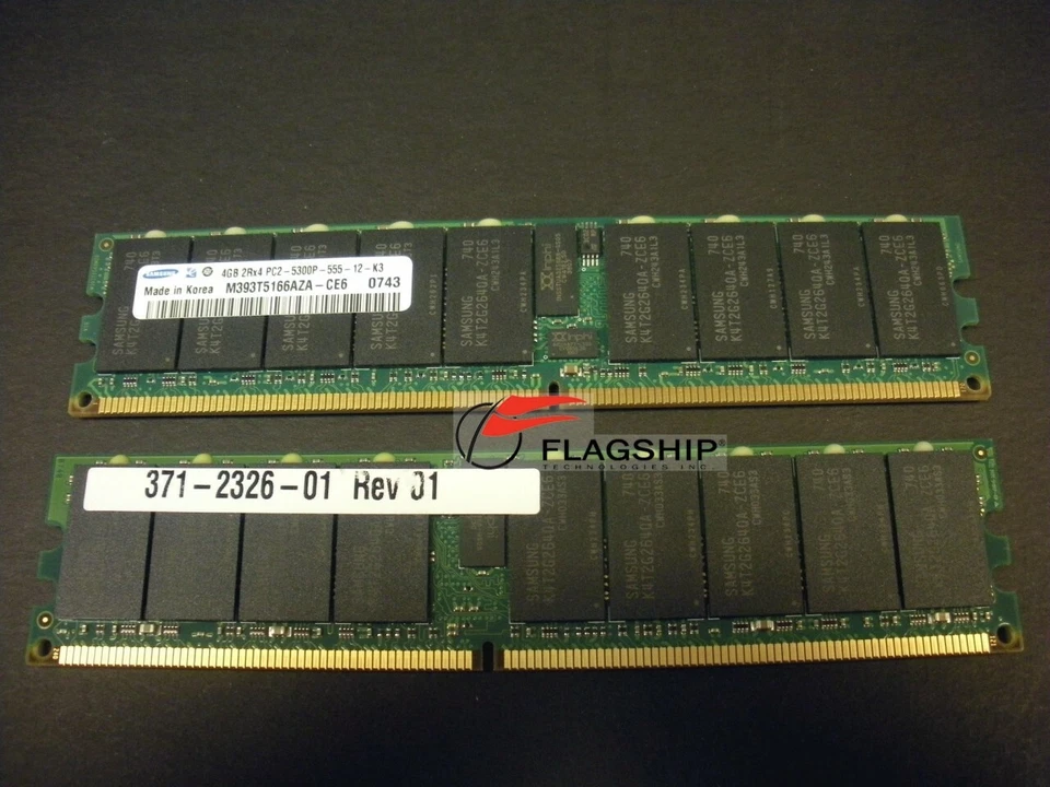 Sun X8124A-Z 541-2129 8GB (2x 4GB) Memory Kit for X4600 M2 (371-2326) - Image 1 of 1