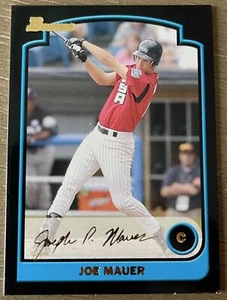 2003 Bowman Draft Picks & Prospects #BDP148 Joe Mauer Minnesota Twins - Picture 1 of 2
