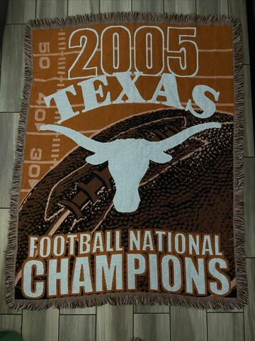 Texas Longhorns 2005 Championship Stadium Blanket Cover