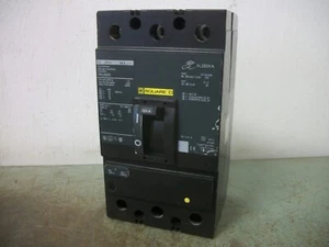 SQUARE D KAL CIRCUIT BREAKER KAL36200 200AMP 600VOLT 3POLE GREEN - Picture 1 of 5