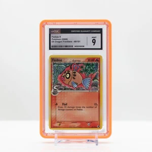 Pokemon Feebas #49 EX Dragon Frontiers 2006 - CGC 9 Mint - Picture 1 of 4