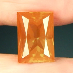 BEST 6.4ct VVS Orange Oregon Sunstone Copper Schiller Natural Mined Unheated USA - Picture 1 of 5