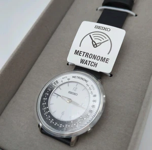 SEIKO Metronome Watch CASUAL & STANDARD LINE Collection 10 Colors Quartz Present - Picture 1 of 14