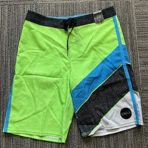 NWT O'Neill "JORDY FREAK" Boy's sz 26 Swimming Board shorts Trunks Green - Picture 1 of 2