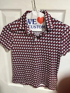 Polo Ralph Lauren Boys Performance RLX Short Sleeve Polo Tops; Size 6 - Sailboat - Picture 1 of 3