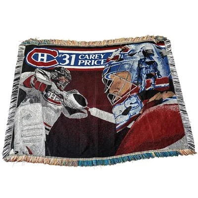 Manta de tapiz Carey Price 31 5' x 4' Montreal Canadiens NHL hockey Foto 1 de 3