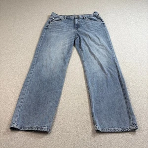 Aeropostale Jeans Women 12 Blue Denim Pants 90s Baggy Relaxed Y2K Streetwear - Picture 1 of 9