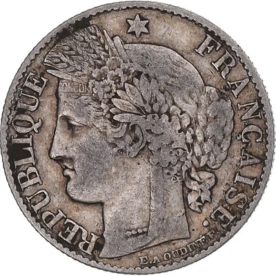 [#1112733] Coin, France, Cérès, 50 Centimes, 1886, Paris, VF, Silver, KM:834.1 - Image 1 of 2