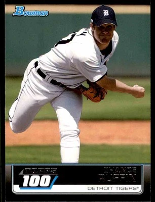 2011 Bowman Topps 100 Chance Ruffin Detroit Tigers #TP79 - Image 1 of 2