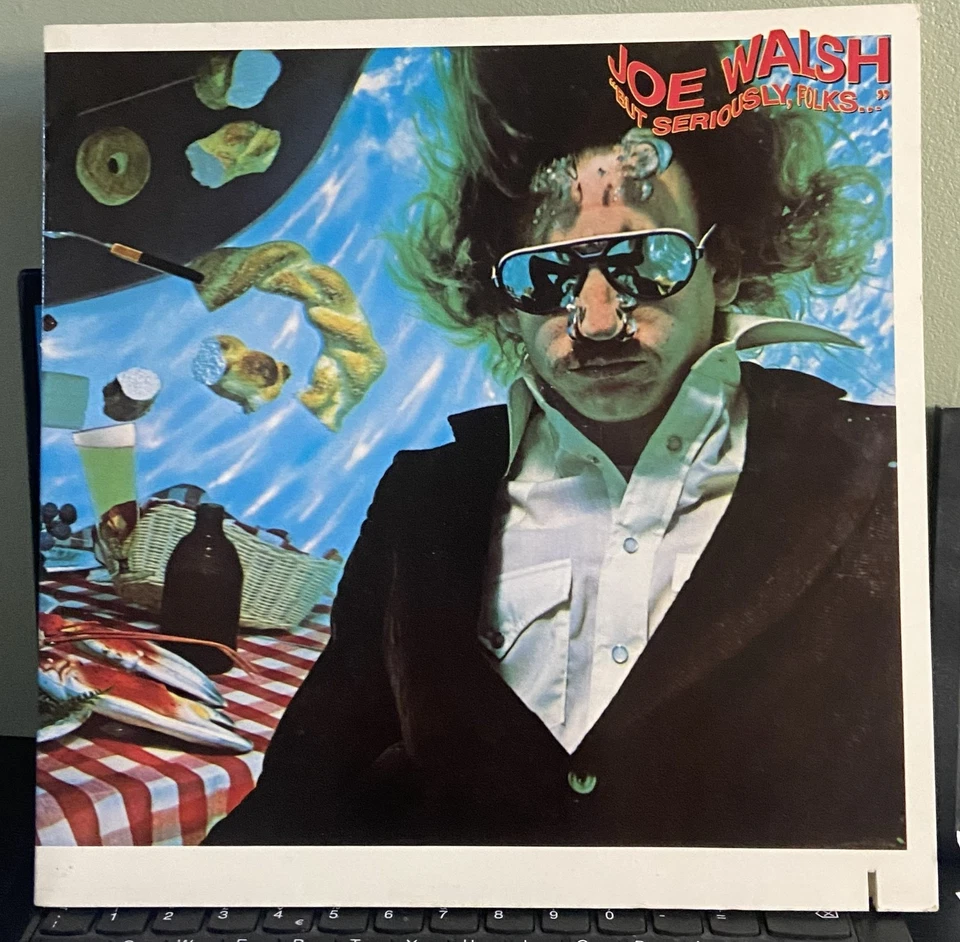 Joe Walsh "But Seriously, Folks..." Vinyl LP Record 1978 Album K53081 VG+/EX - Image 1 of 1