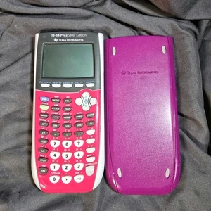 Texas Instruments TI-84 Plus Silver Edition graphischer Taschenrechner - Pink - getestet - Bild 1 von 4