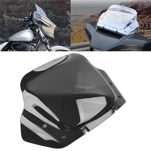 14" Windshield Windsreen Fit Harley Street Glide CVO FLHXSE FLHX 2024 Black - Picture 1 of 11