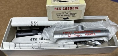 Red Caboose HO Kit #RC-3022-1 Type 103W 10,000g Tank Car Fruit Industries NIB NY - Image 1 of 4