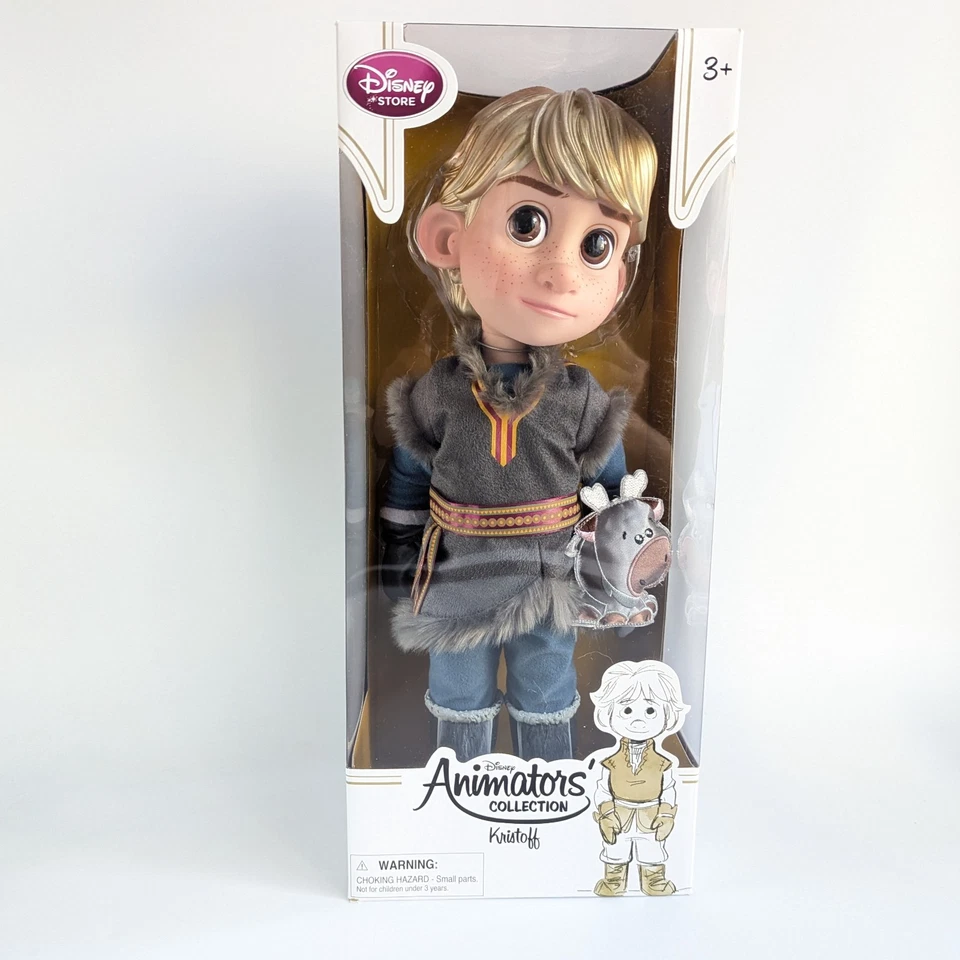 Disney Frozen Kristoff Animators Toddler Doll 16" 1st Release
