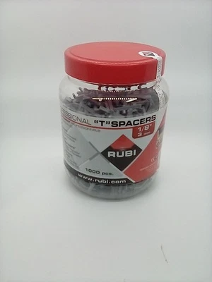 1 Container 1/8 3 mm Rubi Professional T Spacers 1000 Count - Image 1 of 4