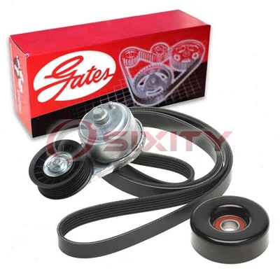 Kit completo de componentes de transmisión por correa serpentina Gates para GMC Jimmy hr 1996-1998 Foto 1 de 4