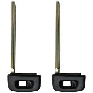 2Pcs For Toyota Corolla Avalon Camry RAV4 Insert Smart Key Uncut Blade Emergency - Picture 1 of 3