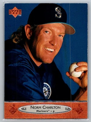 Norm Charlton 1996 Upper Deck Seattle Mariners #203 - Image 1 of 2