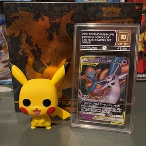 PG 10 Espeon & Deoxys GX 001/031 - Tag Team Starter Set - Japanese Pokemon Card - Bild 1 von 1