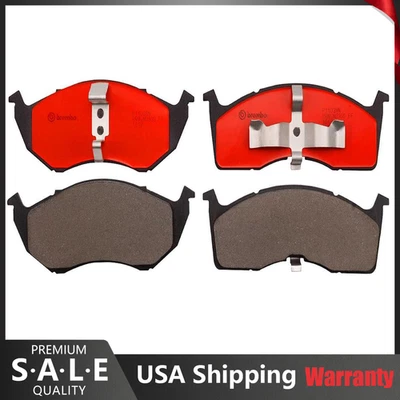 Комплект керамических передних тормозных колодок Brembo NAO для Chrysler Dodge Intrepid Plymouth неоновые - Изображение 1 из 2