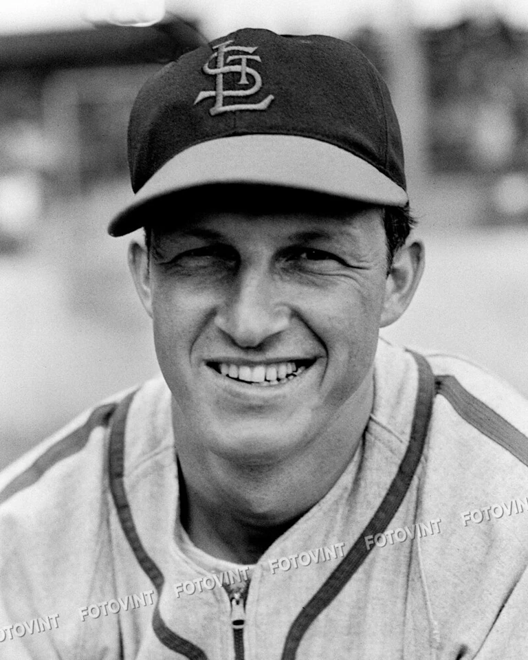 Foto de béisbol STAN MUSIAL ST LOUIS CARDINALS 8x10 u 11x14 (SM8) Foto 1 de 1