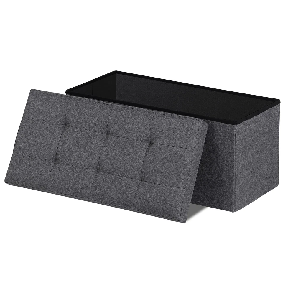 折叠储物奥斯曼长凳储物胸脚凳凳客厅用 — 第 1/1 张图片