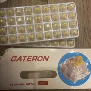 Gateron Keyboard Switch - White Switch Tip 72Pc, Sealed Box - Bild 1 von 3