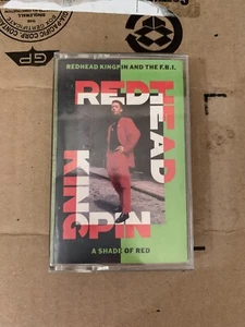 Redhead Kingpin and the F.B.I. “Shade Of Red” CASSETTE 1989 Good Hip Hop Rap - Picture 1 of 5