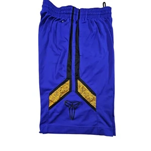 Pantalones Cortos de Baloncesto Nike Dri-Fit Kobe Bryant Hombres Pequeños Púrpura Amarillo Raro Mamba - Imagen 1 de 10