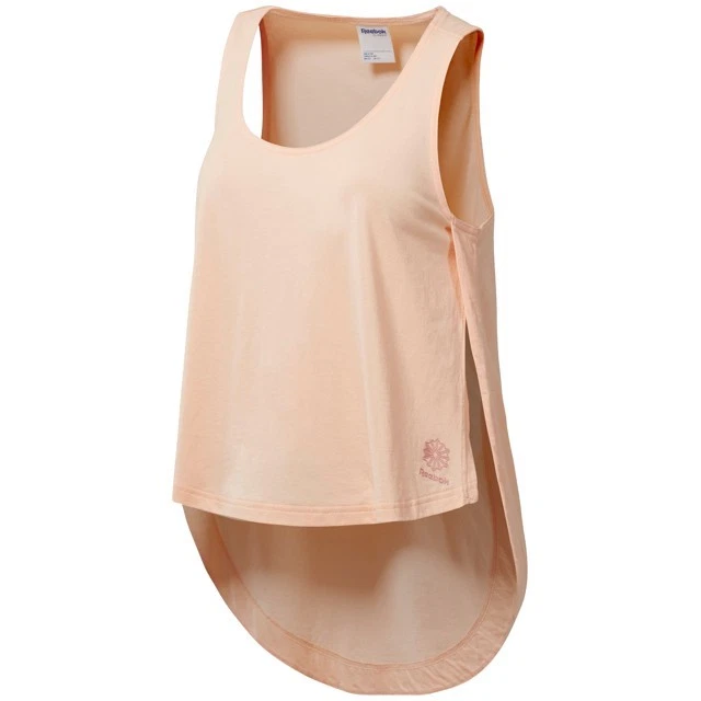 Reebok Canotta Donna Fondotinta Elevato Hi Lo (Desert Dust) CD8231 - Immagine 1 di 1