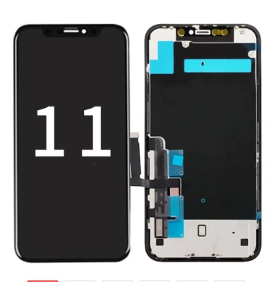 For iPhone 11 LCD Display Touch Screen Digitizer Replacement Assembly Back Plate - Image 1 of 4